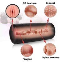 Male Masturbator Silicone Realistic Pussy Vagina Stroker Cup Male Sex Toy Aus - Image 2