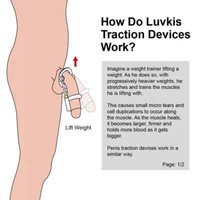 Penis Extender Enlargement System Enlarger Stretcher Enhancement Vagina Sex - Image 3