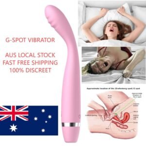 Vibrator G-Spot Wand Dildo Clitoral Stimulator Clit Massager USB Female Sex Toys