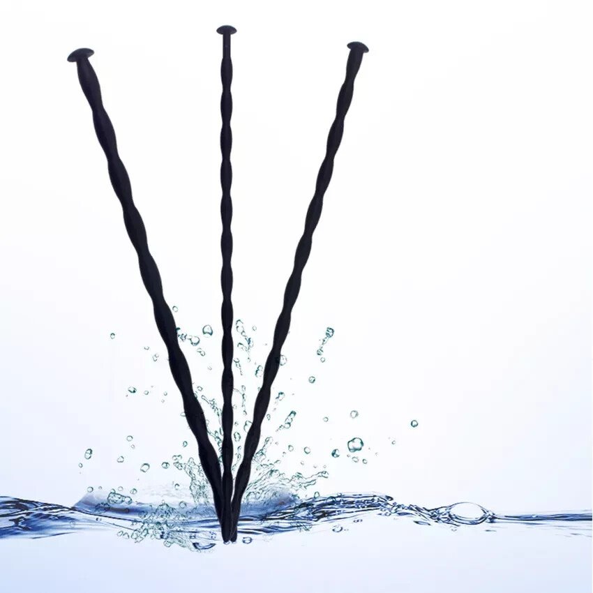 Male Long Silicone Sounding Trainer Plug Urethral Stretcher Dilator Enhancer AU - Image 5