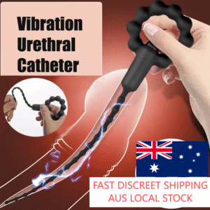 Male Masturbator Men Penis Plug Urethral Vibrator Anal Beads Stimulator Sex Toy