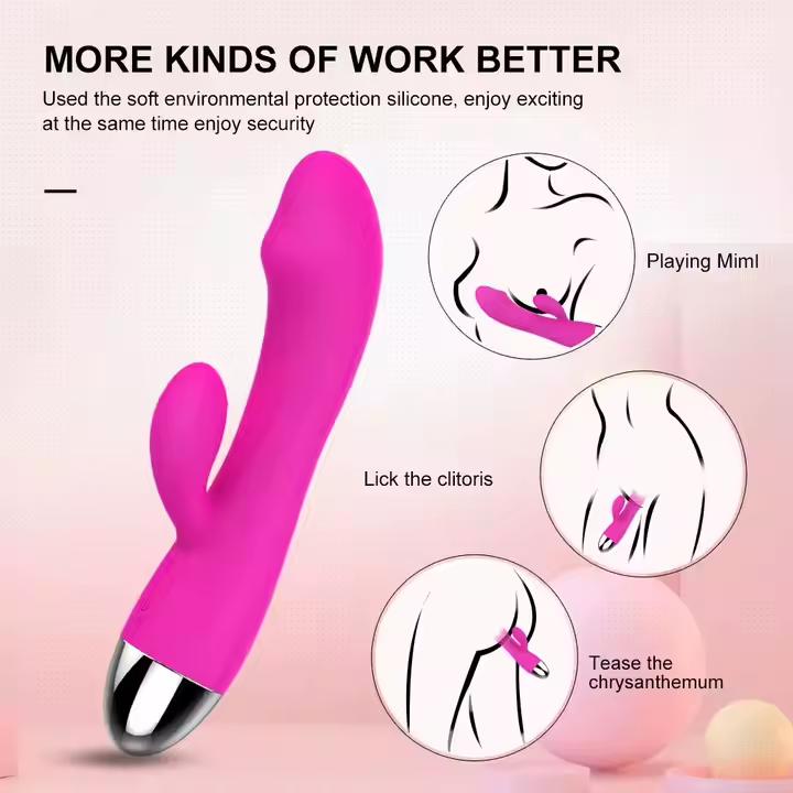Vibrator Multi Speed Vibrating Dildo G Spot Clitoris Stimulator Clit Sex Toy Aus - Image 3